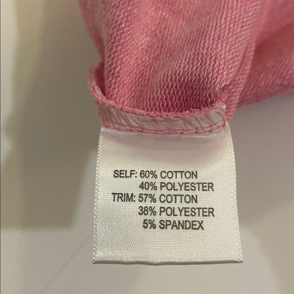 Pink Ruffle Sleeve Top Size S - Picture 3 of 3